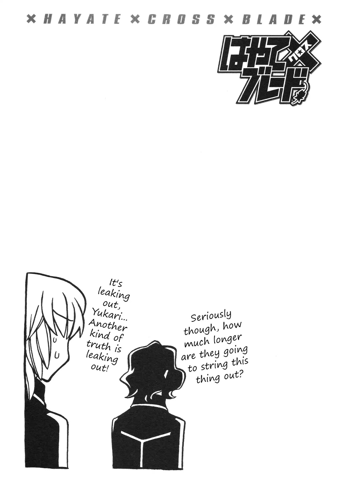 Hayate x Blade Chapter 95 page 27 - Chapter 95: Idiotic Feelings At Last