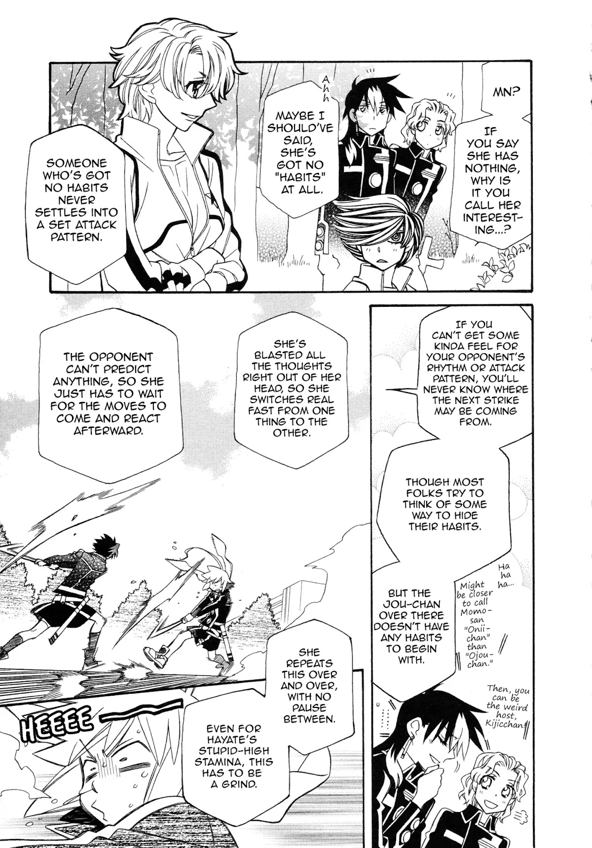 Hayate x Blade Chapter 95 page 3 - Chapter 95: Idiotic Feelings At Last