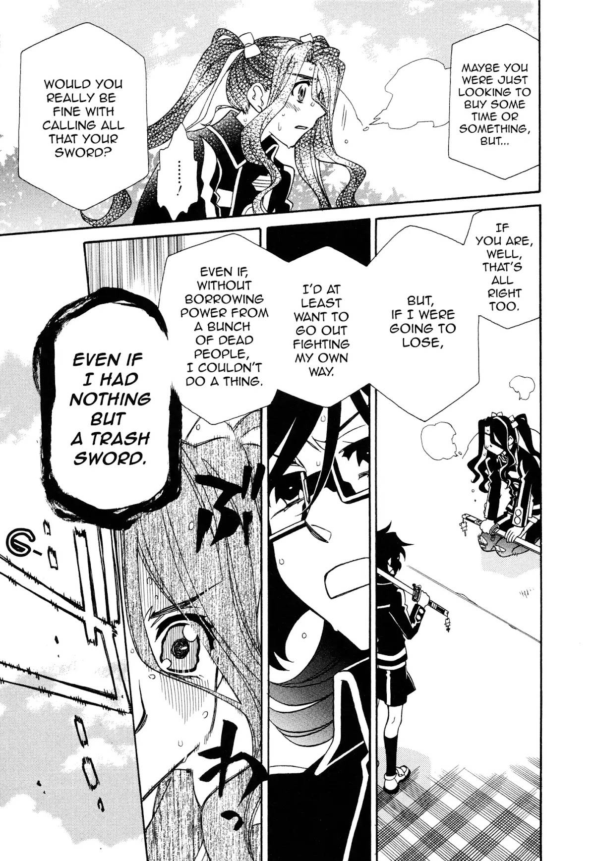 Hayate x Blade Chapter 95 page 7 - Chapter 95: Idiotic Feelings At Last