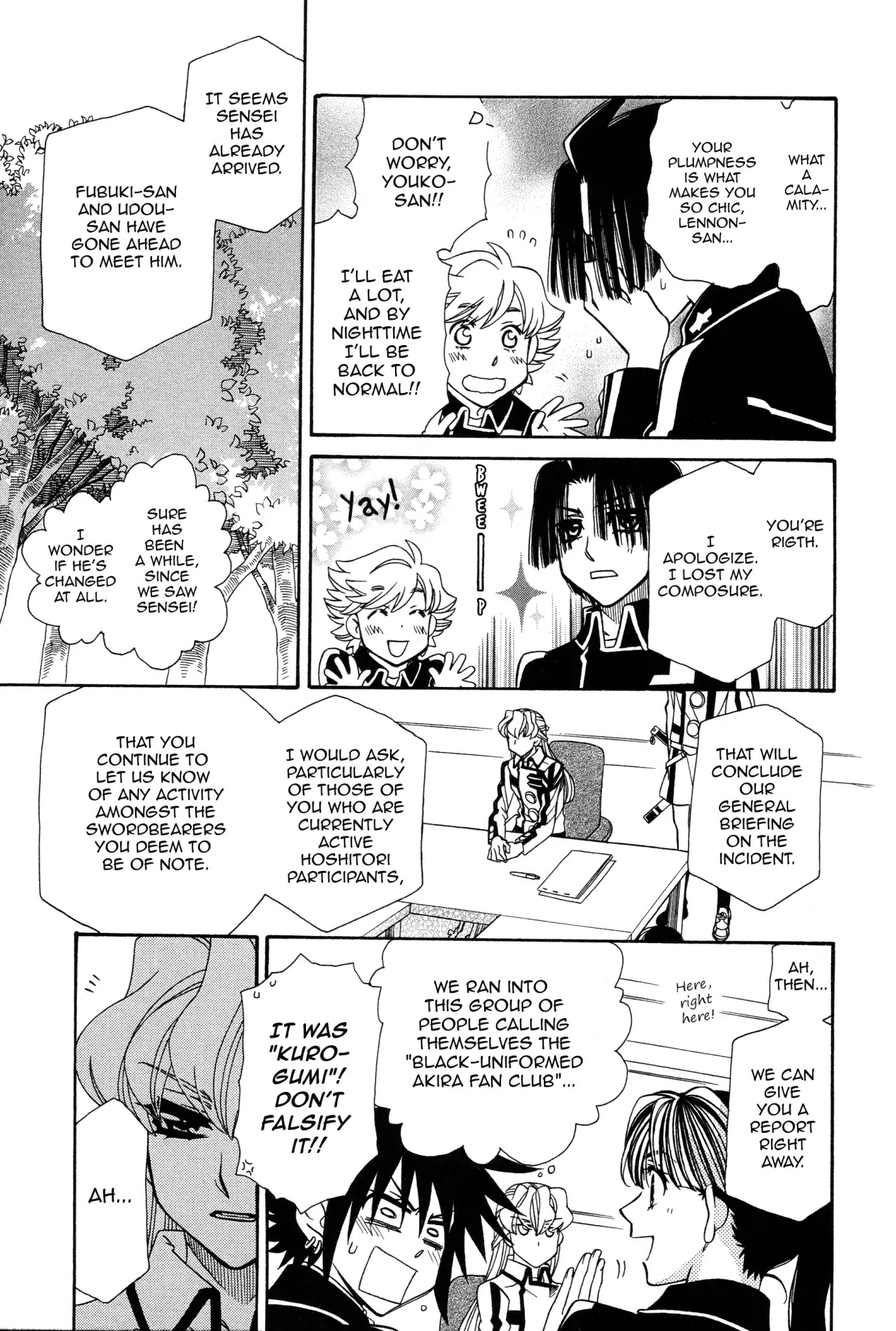 Hayate x Blade Chapter 96 page 15 - Chapter 96: March of The Idiots