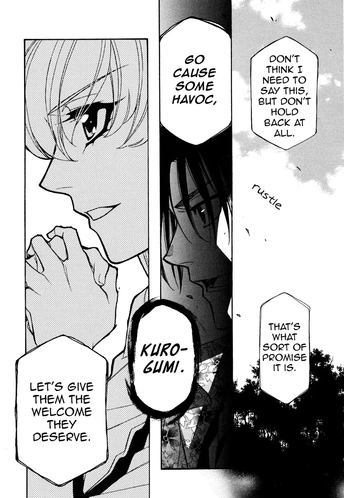 Hayate x Blade Chapter 96 page 23 - Chapter 96: March of The Idiots