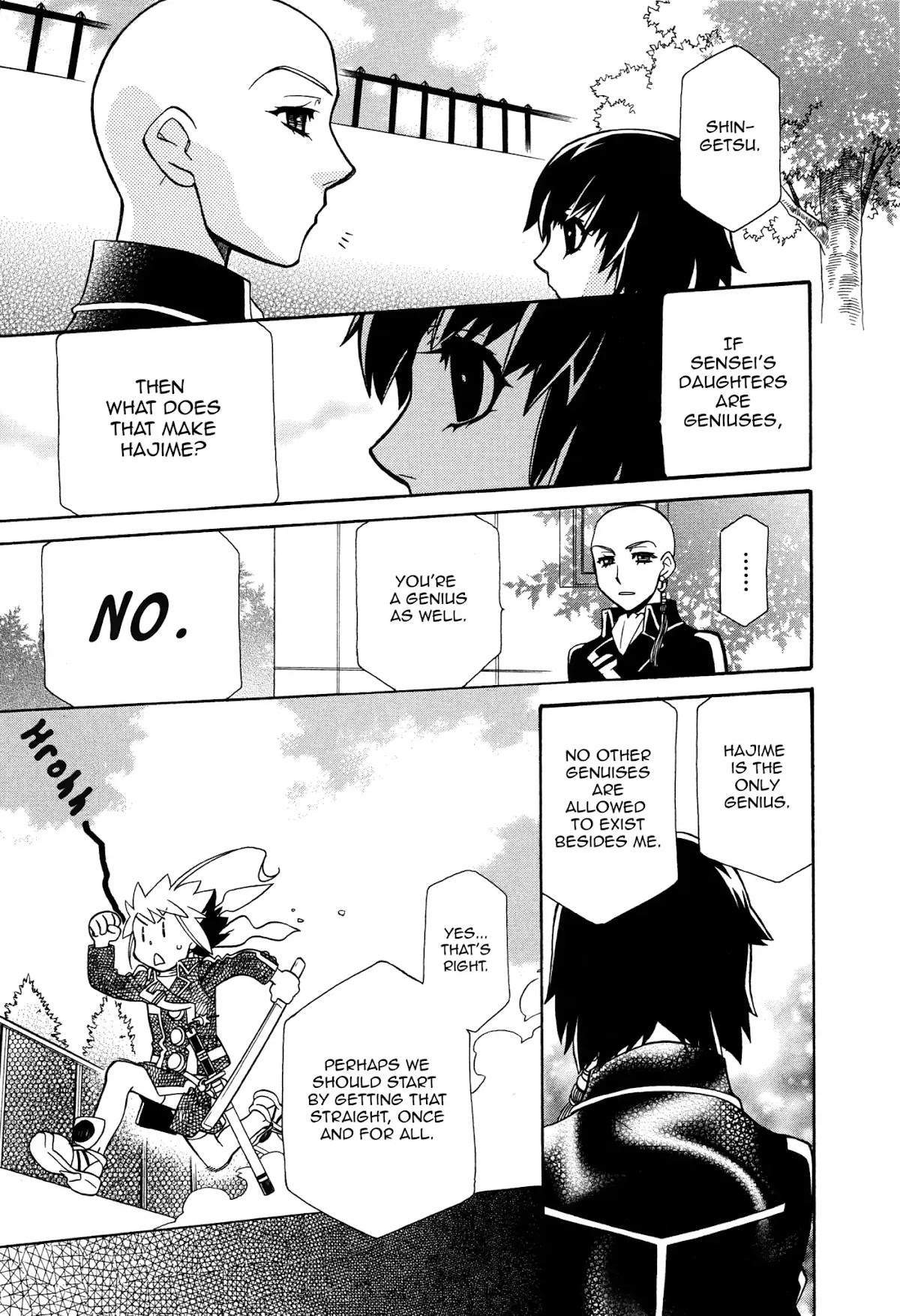 Hayate x Blade Chapter 96 page 25 - Chapter 96: March of The Idiots