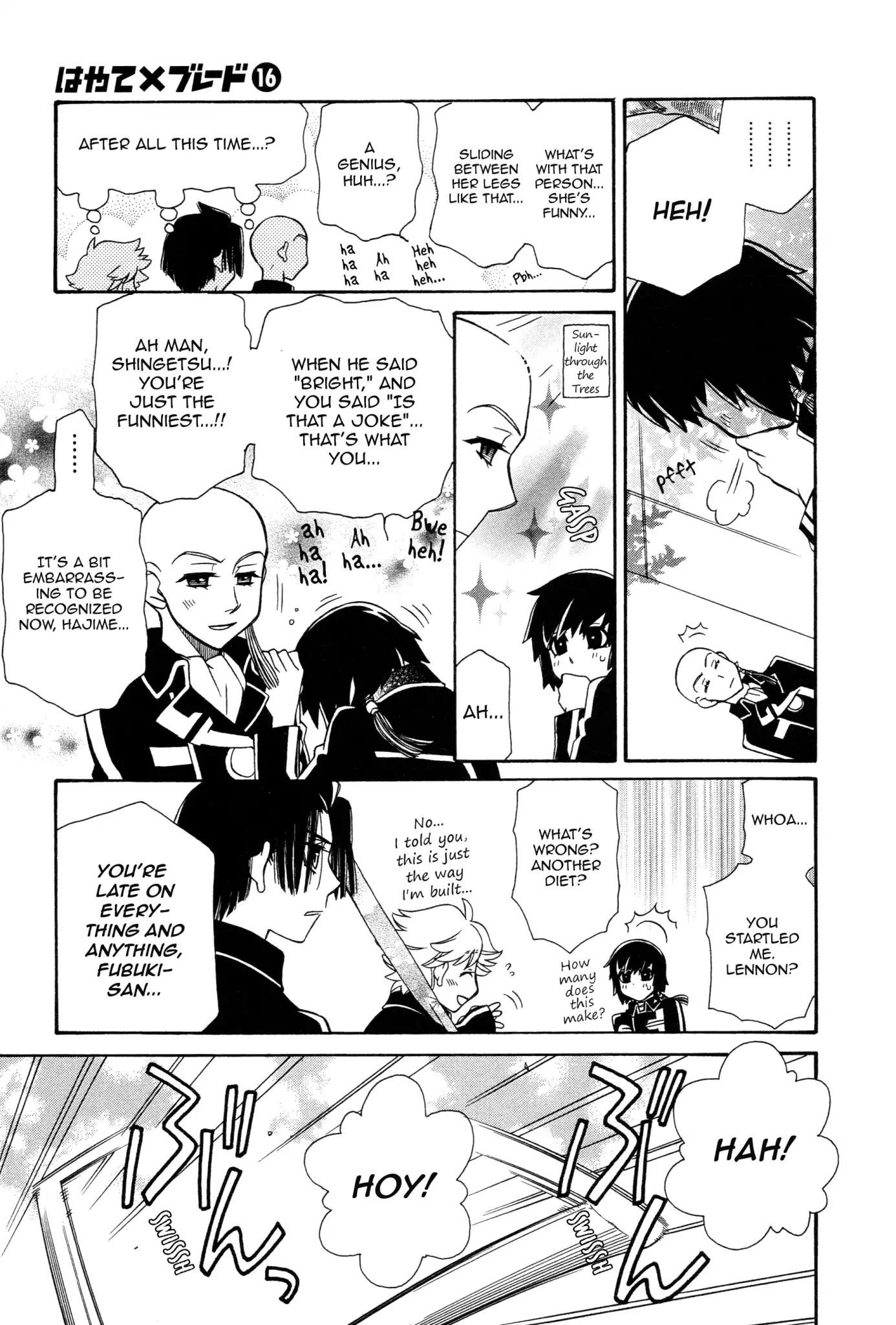 Hayate x Blade Chapter 96 page 27 - Chapter 96: March of The Idiots