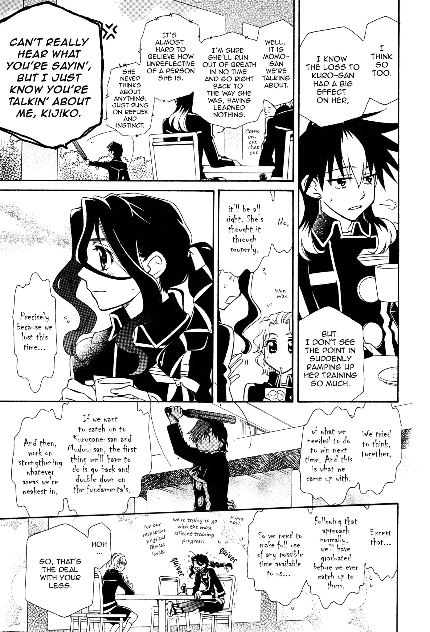 Hayate x Blade Chapter 96 page 3 - Chapter 96: March of The Idiots