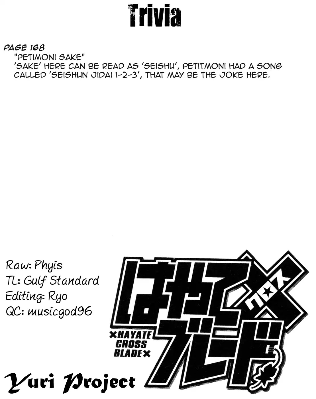 Hayate x Blade Chapter 96 page 33 - Chapter 96: March of The Idiots