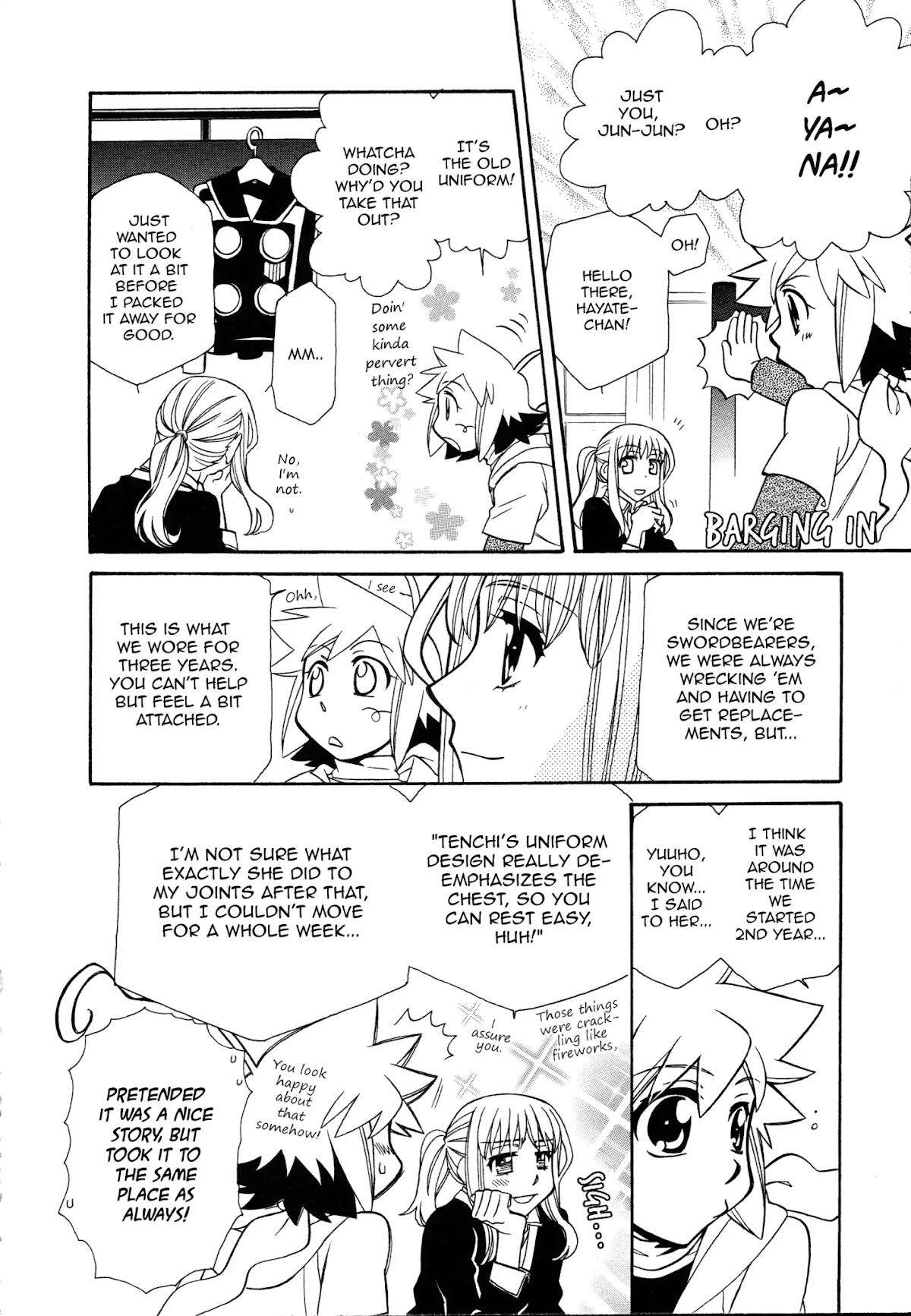 Hayate x Blade Chapter 96 page 35 - Chapter 96: March of The Idiots