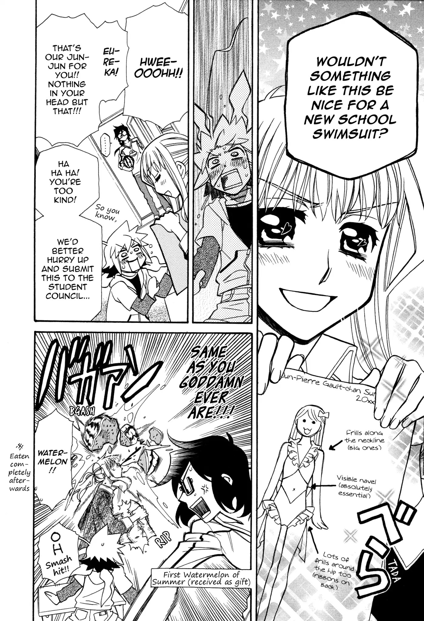 Hayate x Blade Chapter 96 page 37 - Chapter 96: March of The Idiots