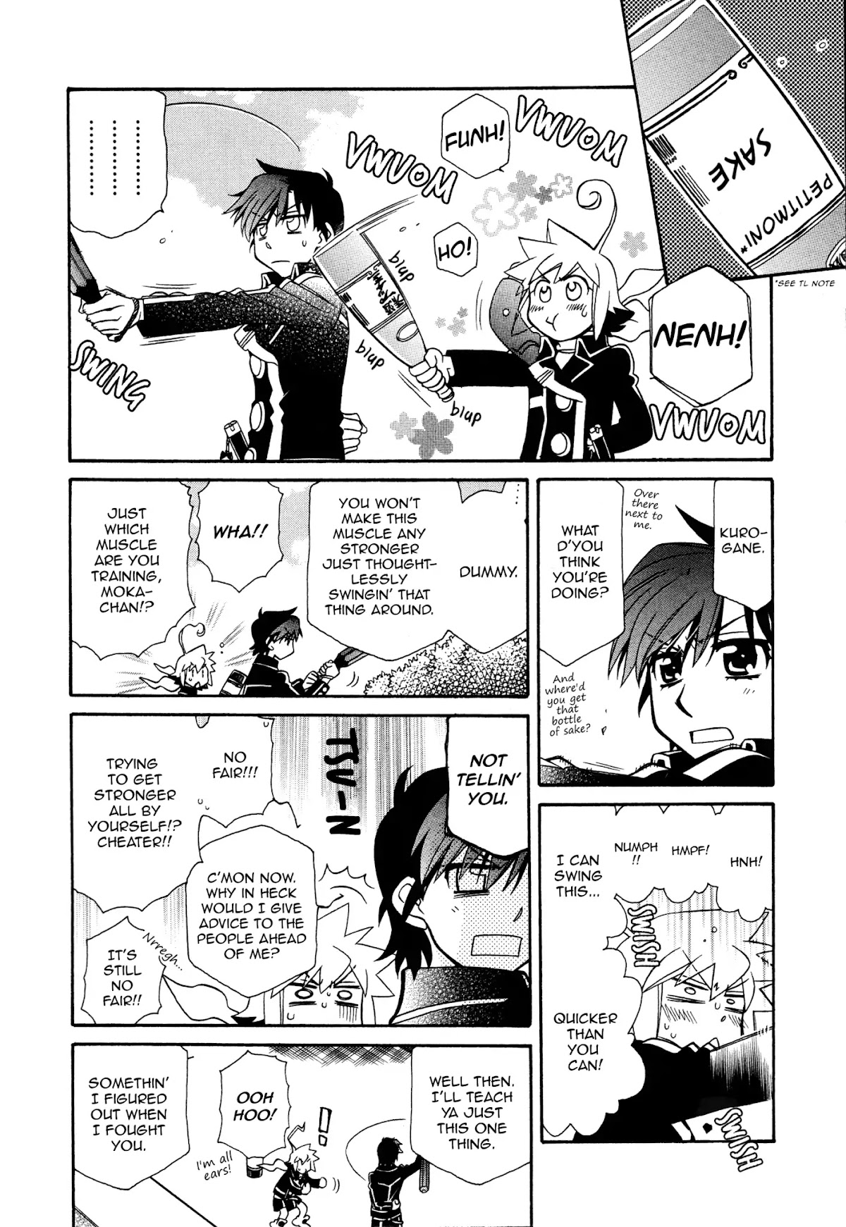Hayate x Blade Chapter 96 page 4 - Chapter 96: March of The Idiots
