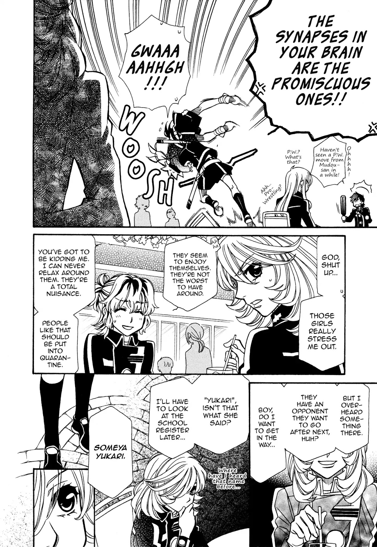 Hayate x Blade Chapter 96 page 8 - Chapter 96: March of The Idiots
