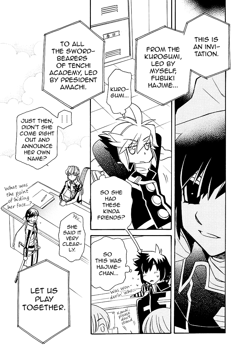 Hayate x Blade Chapter 97 page 21 - Chapter 97: Idiots on the Move