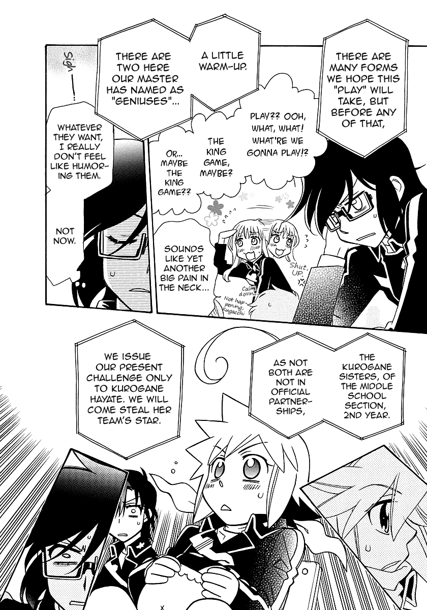 Hayate x Blade Chapter 97 page 22 - Chapter 97: Idiots on the Move
