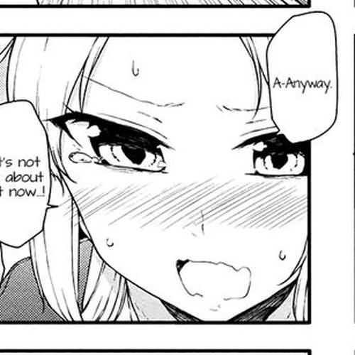 Hazuki Kanon wa Amakunai. Chapter 32 cover