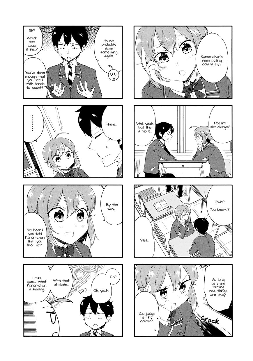 Hazuki Kanon wa Amakunai. Chapter 37 page 2 - Chapter 37