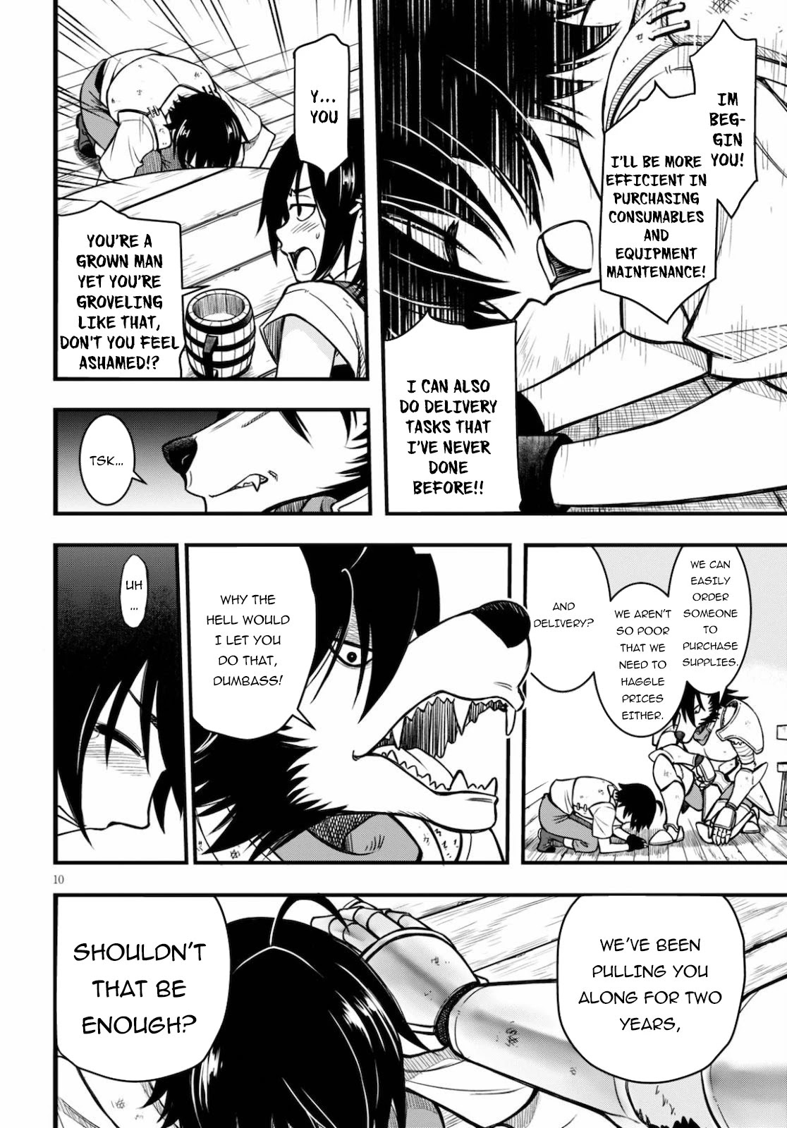 Hazure Akamadoushi ha Kenjyatime ni Musou suru Chapter 1 page 10 - Chapter 1