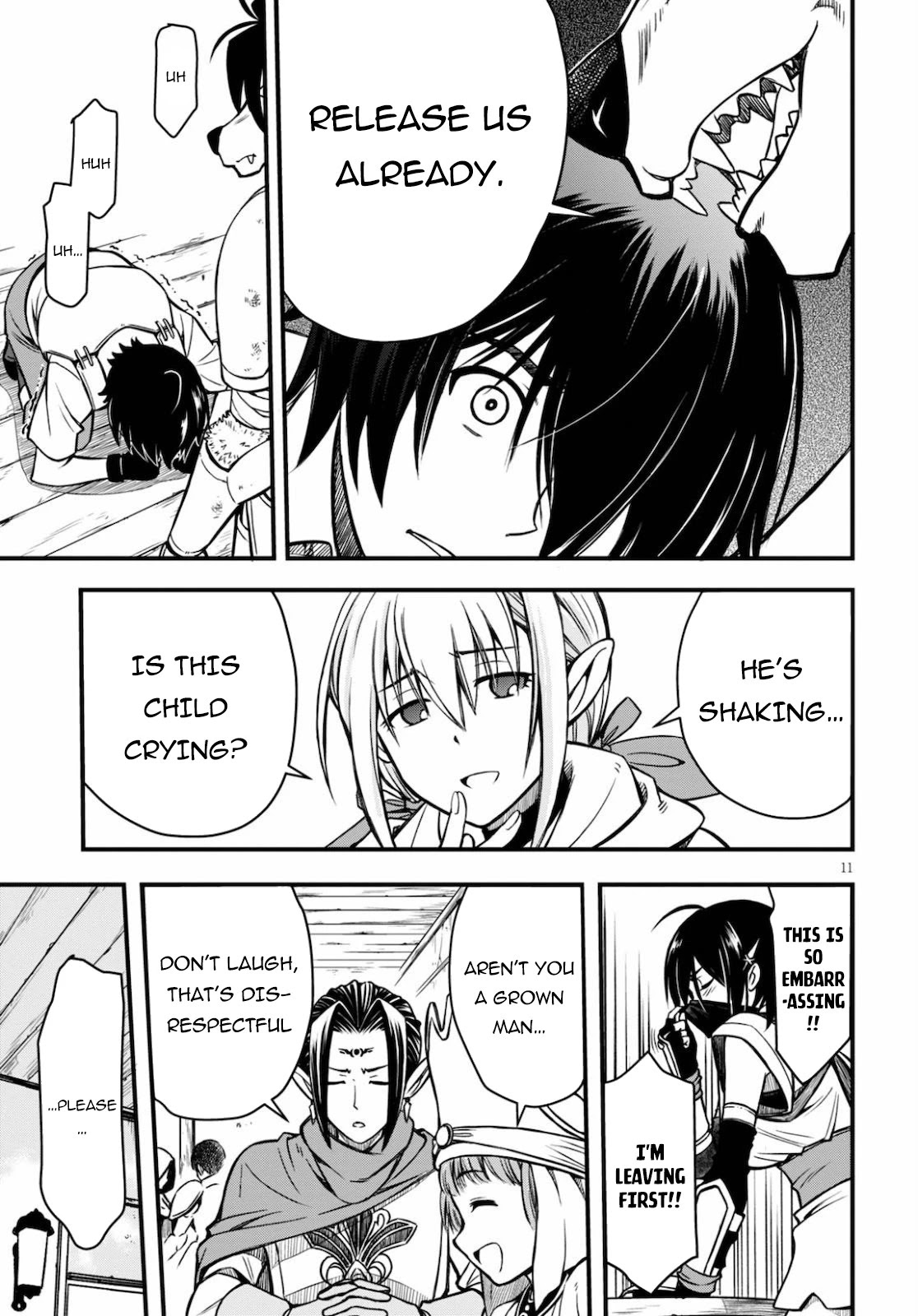 Hazure Akamadoushi ha Kenjyatime ni Musou suru Chapter 1 page 11 - Chapter 1