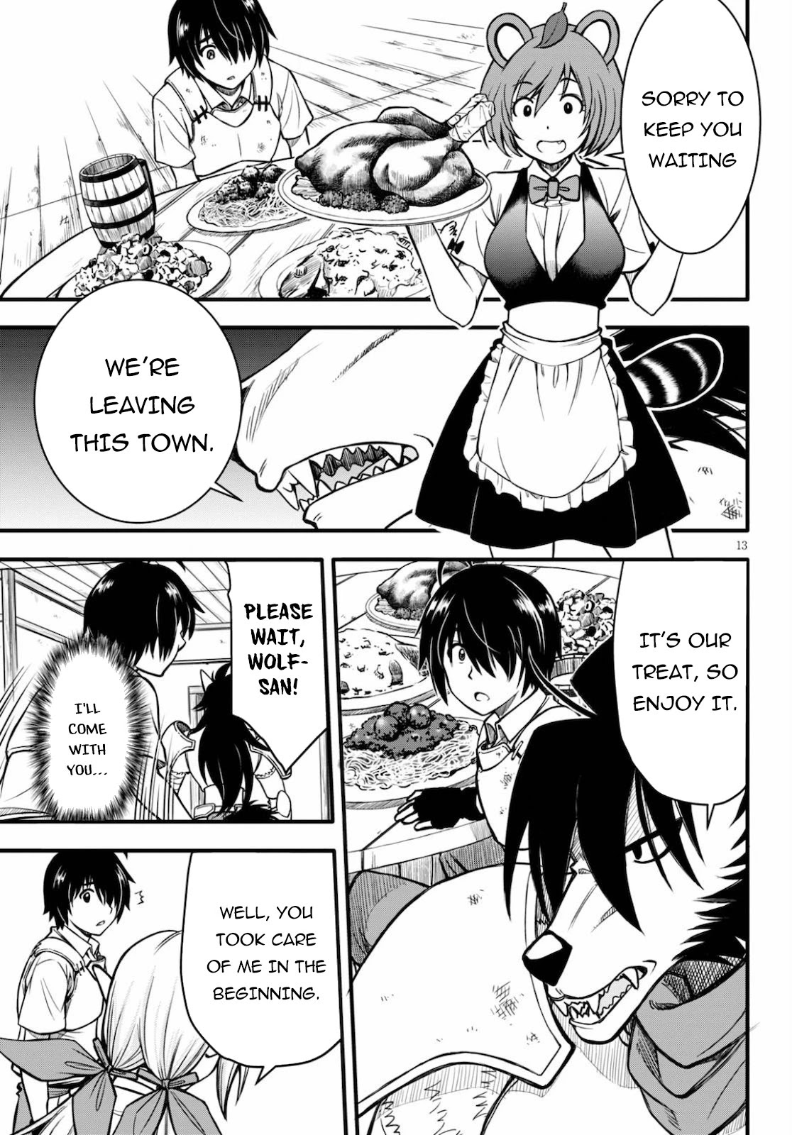 Hazure Akamadoushi ha Kenjyatime ni Musou suru Chapter 1 page 13 - Chapter 1