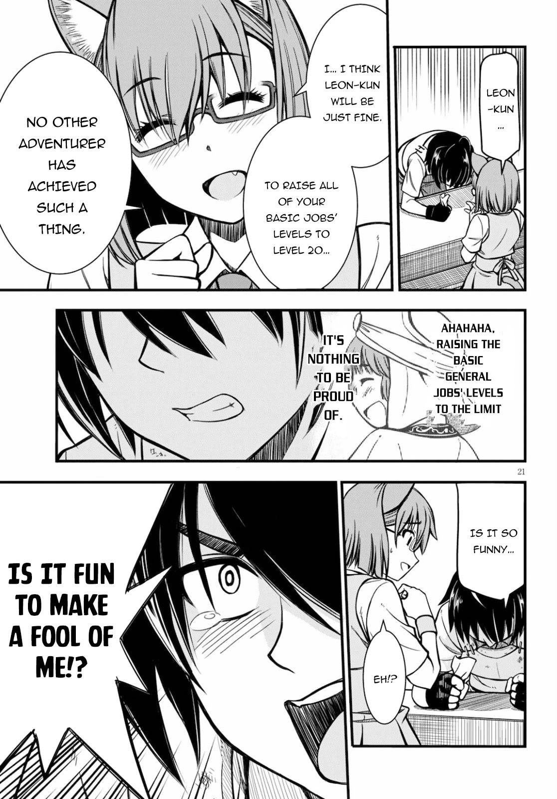 Hazure Akamadoushi ha Kenjyatime ni Musou suru Chapter 1 page 21 - Chapter 1