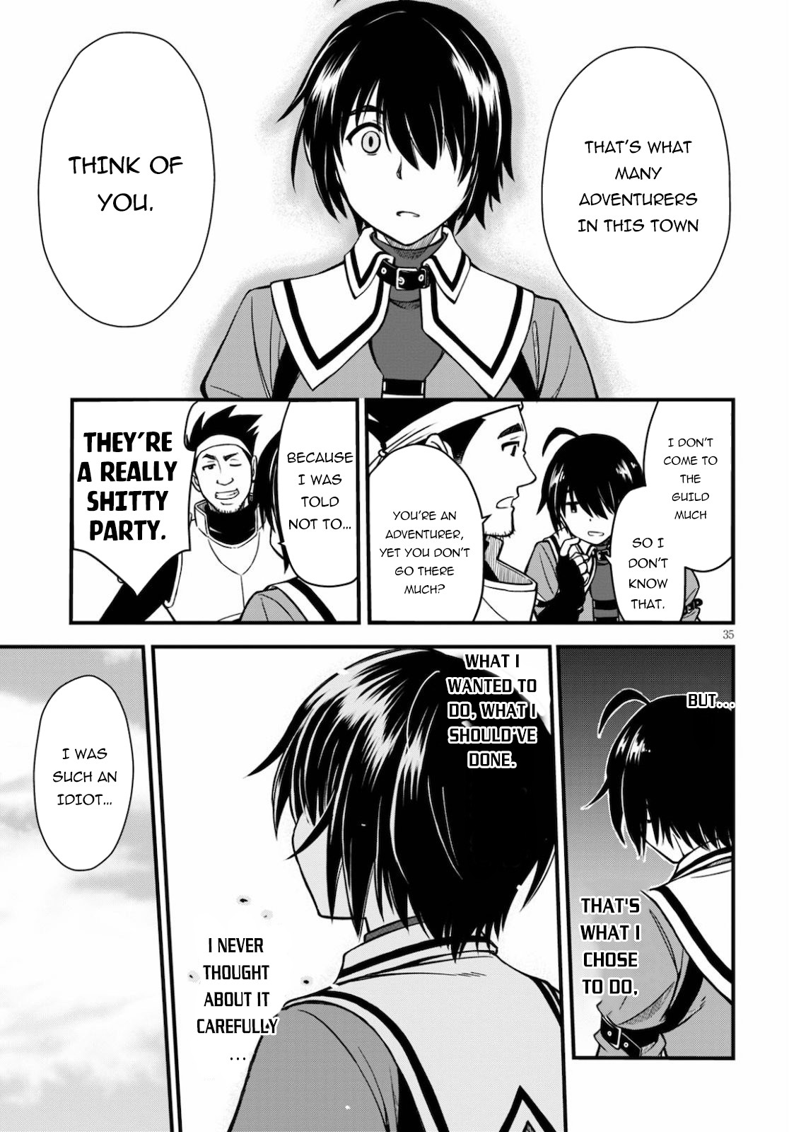 Hazure Akamadoushi ha Kenjyatime ni Musou suru Chapter 1 page 34 - Chapter 1