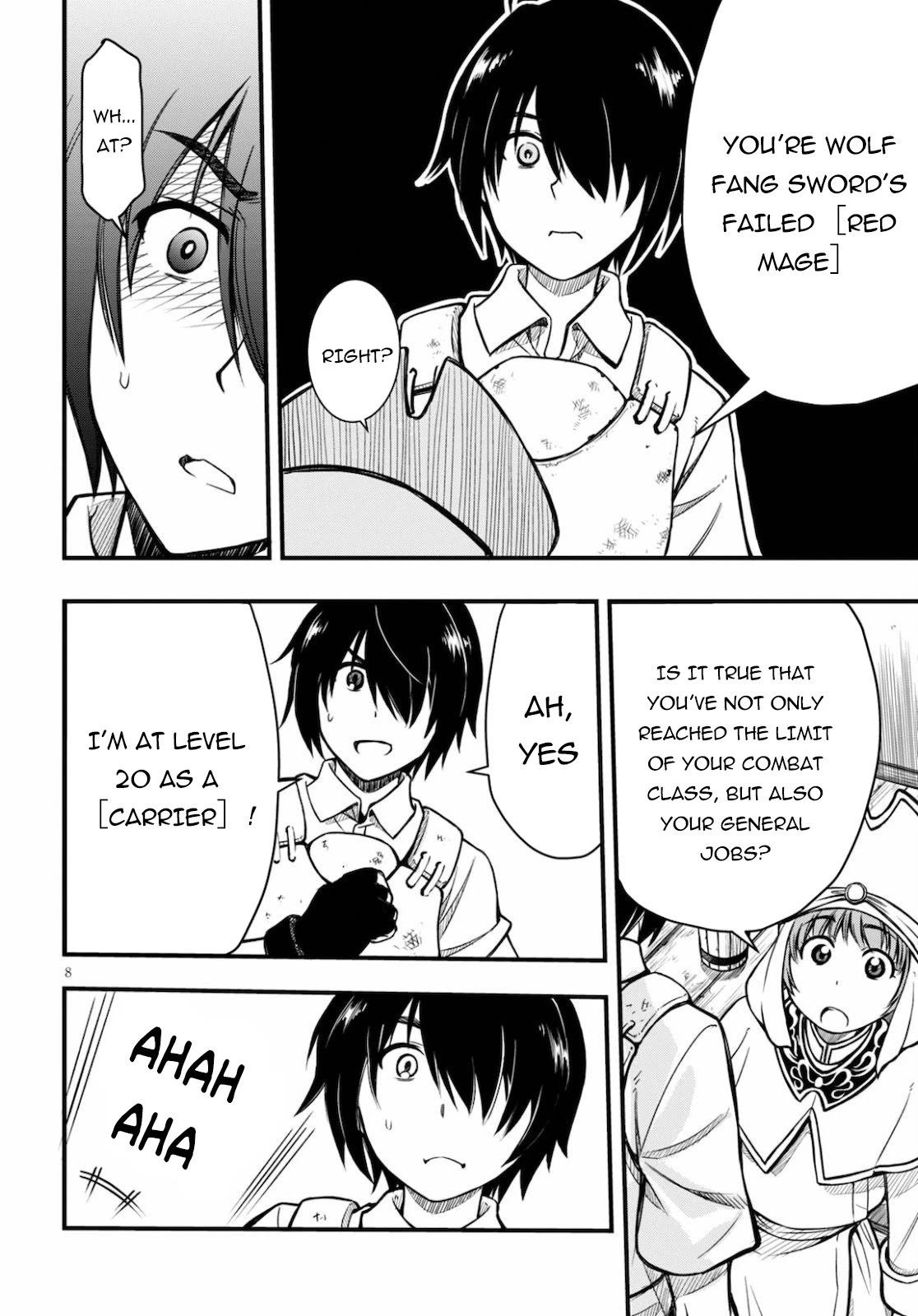 Hazure Akamadoushi ha Kenjyatime ni Musou suru Chapter 1 page 8 - Chapter 1