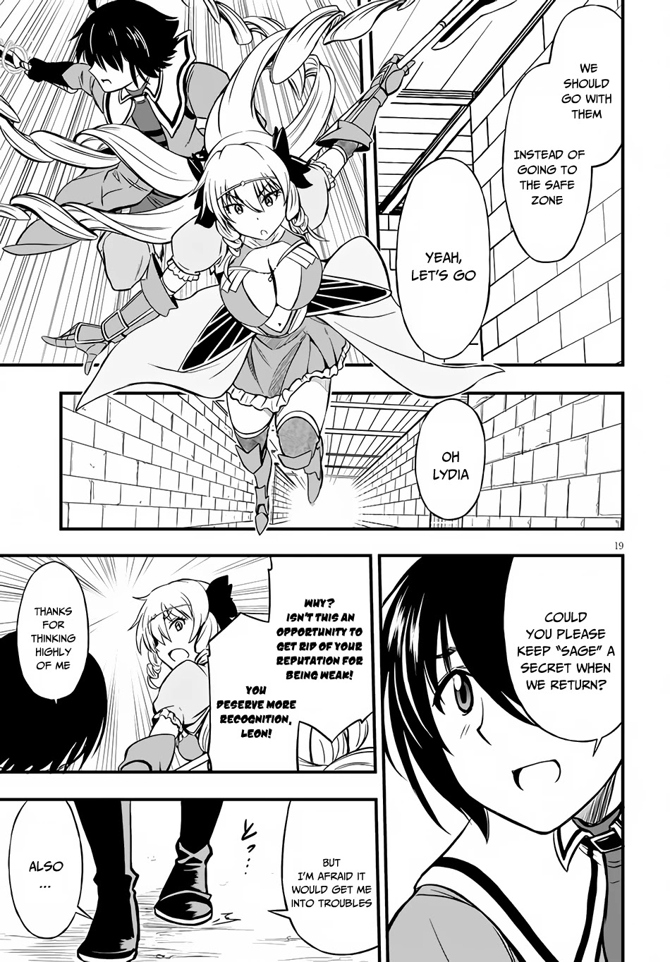 Hazure Akamadoushi ha Kenjyatime ni Musou suru Chapter 10 page 20 - Chapter 10