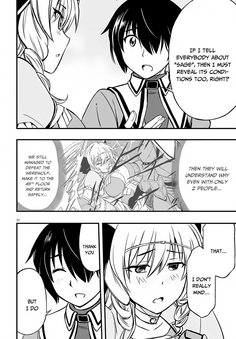 Hazure Akamadoushi ha Kenjyatime ni Musou suru Chapter 10 page 21 - Chapter 10