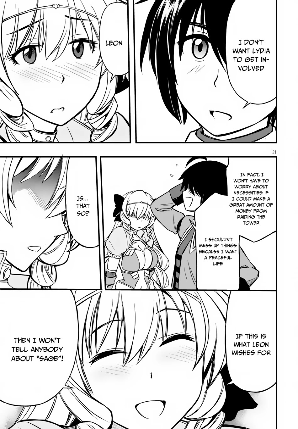 Hazure Akamadoushi ha Kenjyatime ni Musou suru Chapter 10 page 22 - Chapter 10
