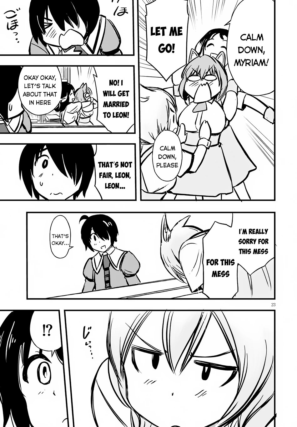 Hazure Akamadoushi ha Kenjyatime ni Musou suru Chapter 11 page 24 - Chapter 11