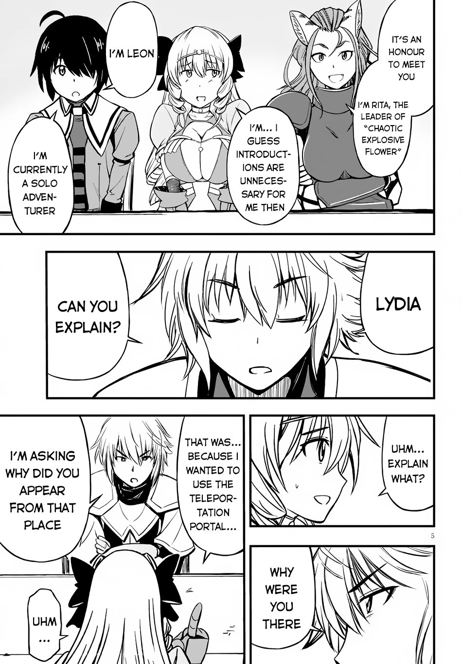 Hazure Akamadoushi ha Kenjyatime ni Musou suru Chapter 11 page 6 - Chapter 11