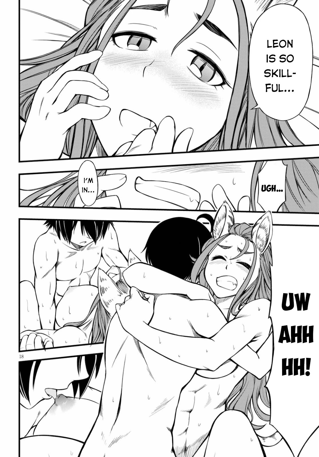Hazure Akamadoushi ha Kenjyatime ni Musou suru Chapter 12 page 19 - Chapter 12: Just Tonight