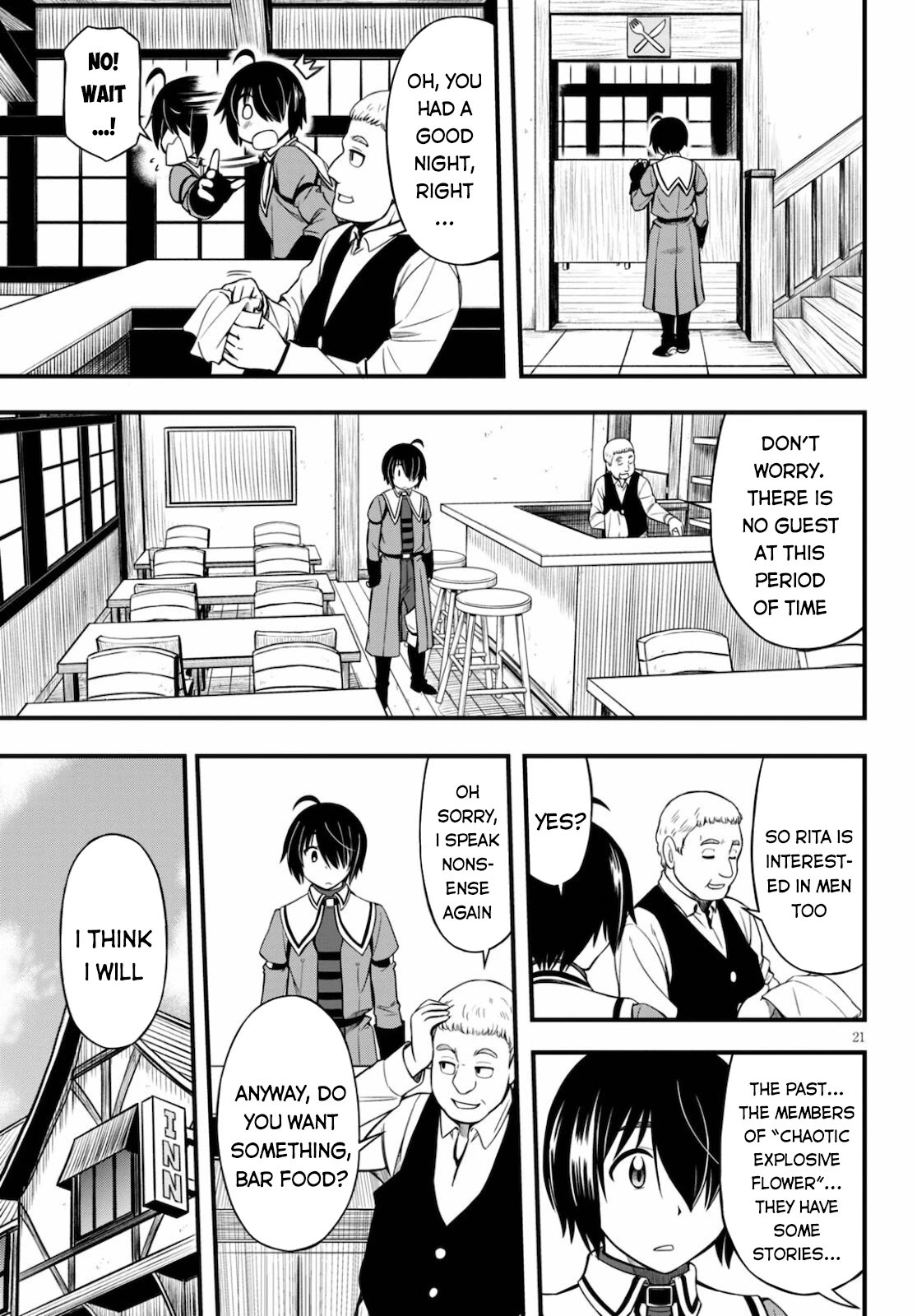 Hazure Akamadoushi ha Kenjyatime ni Musou suru Chapter 12 page 22 - Chapter 12: Just Tonight