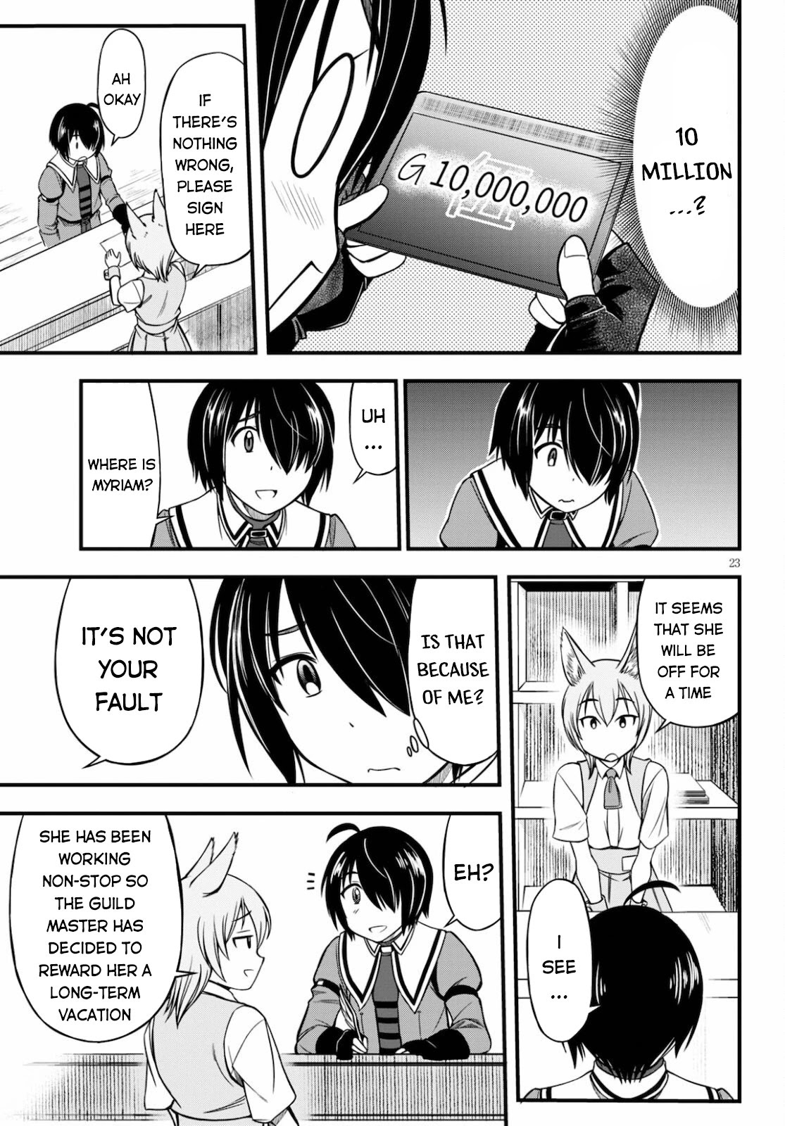 Hazure Akamadoushi ha Kenjyatime ni Musou suru Chapter 12 page 24 - Chapter 12: Just Tonight