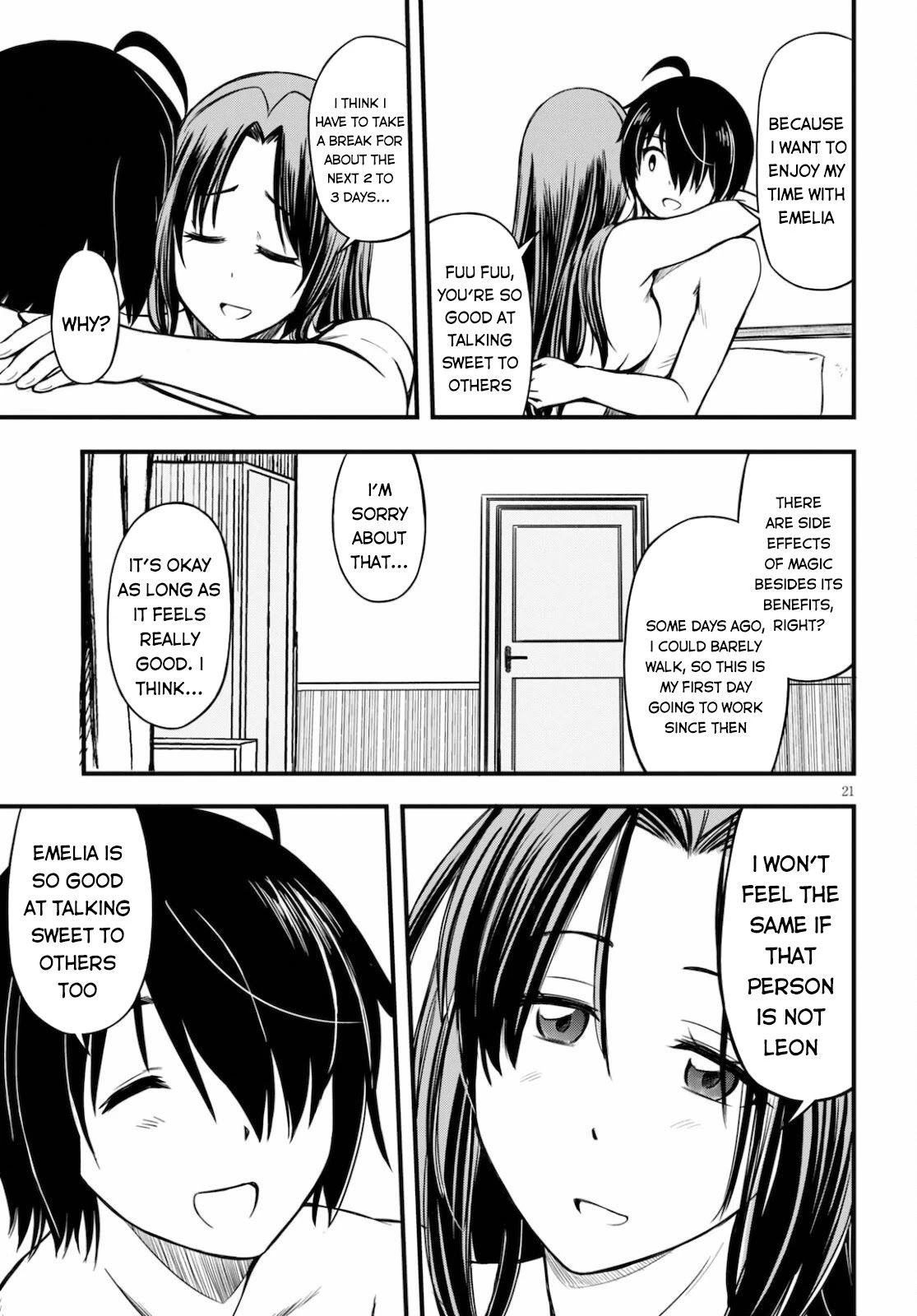 Hazure Akamadoushi ha Kenjyatime ni Musou suru Chapter 13 page 22 - Chapter 13