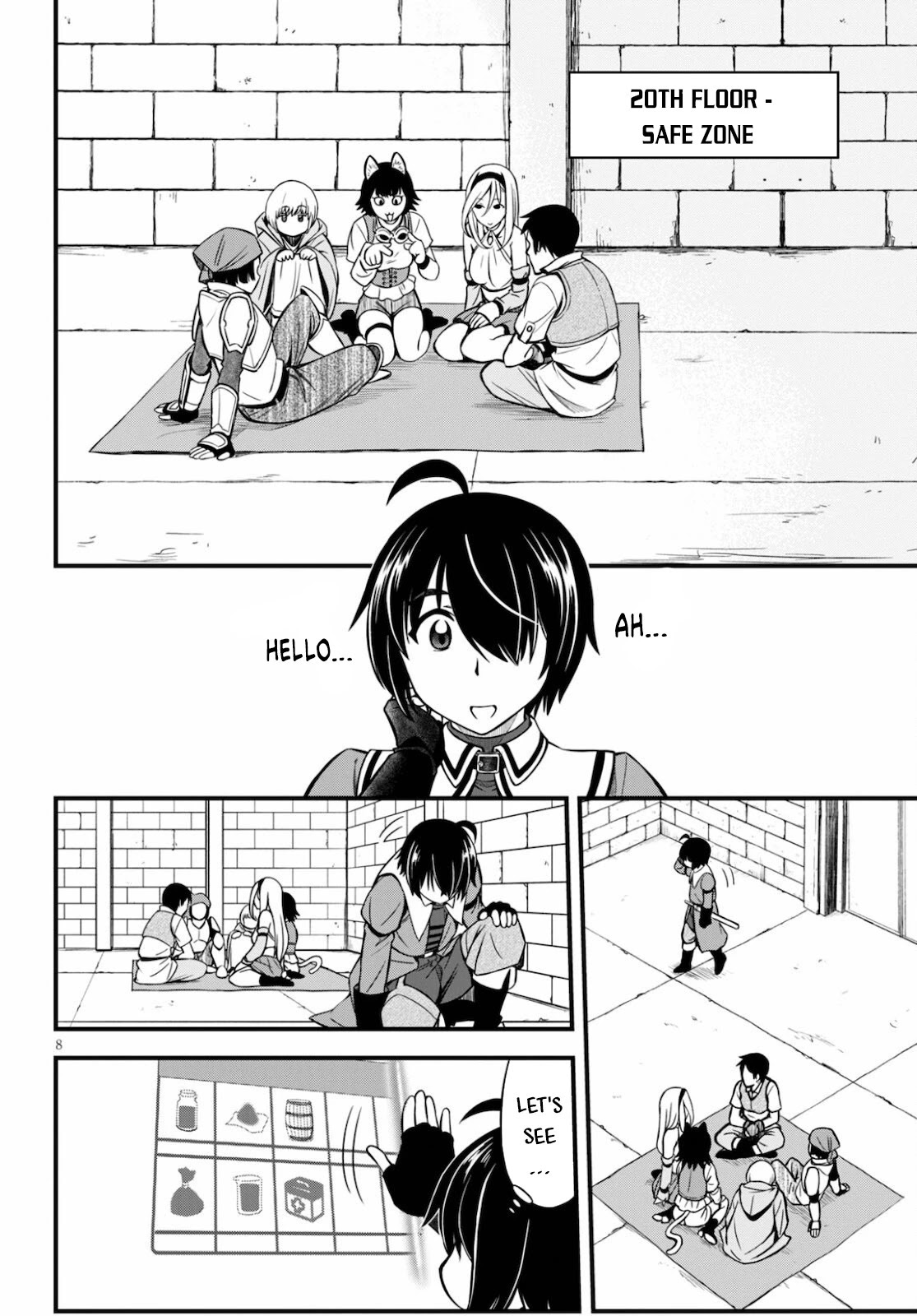 Hazure Akamadoushi ha Kenjyatime ni Musou suru Chapter 13 page 9 - Chapter 13