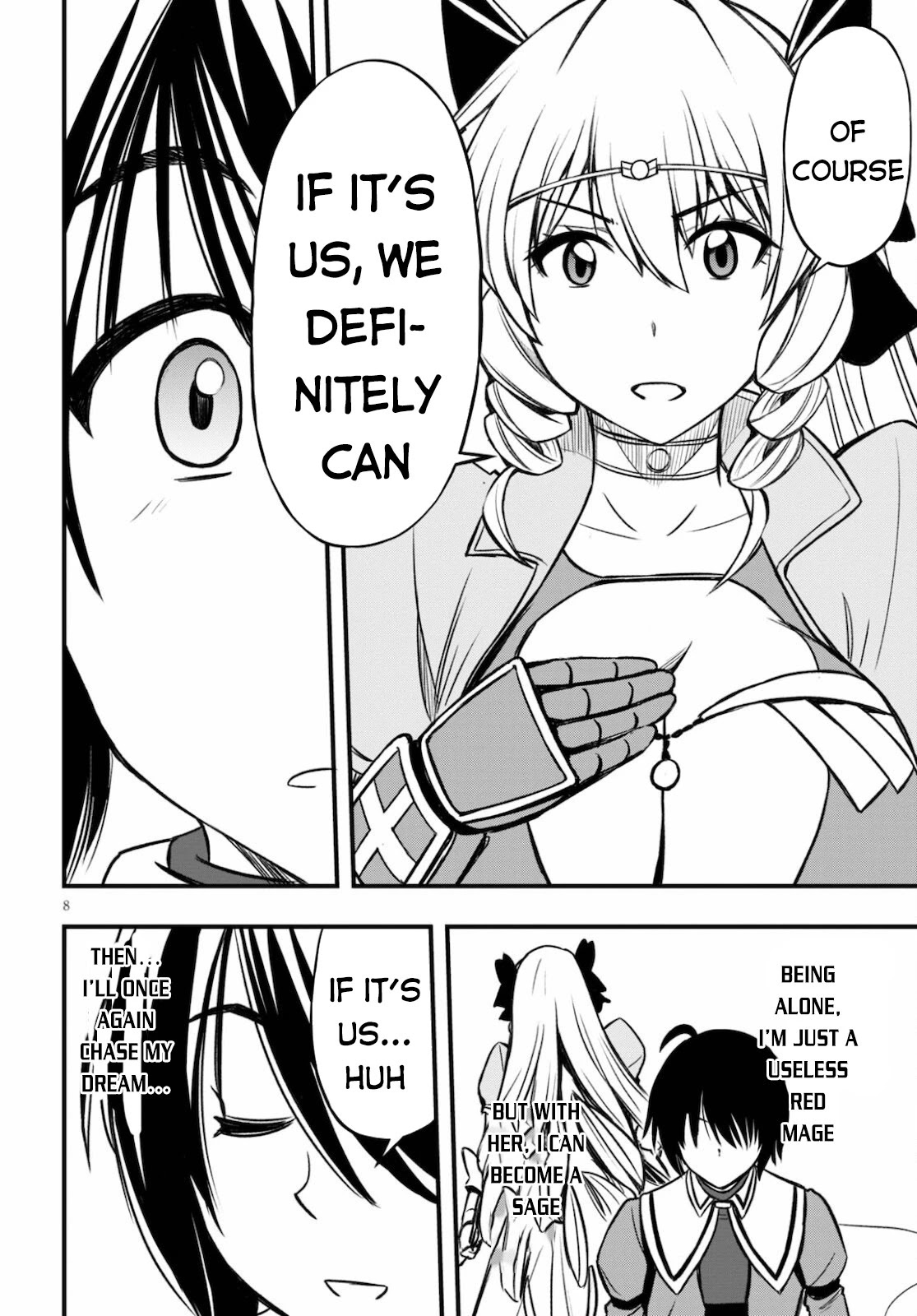 Hazure Akamadoushi ha Kenjyatime ni Musou suru Chapter 14 page 10 - Chapter 14: Unparalleled Extreme