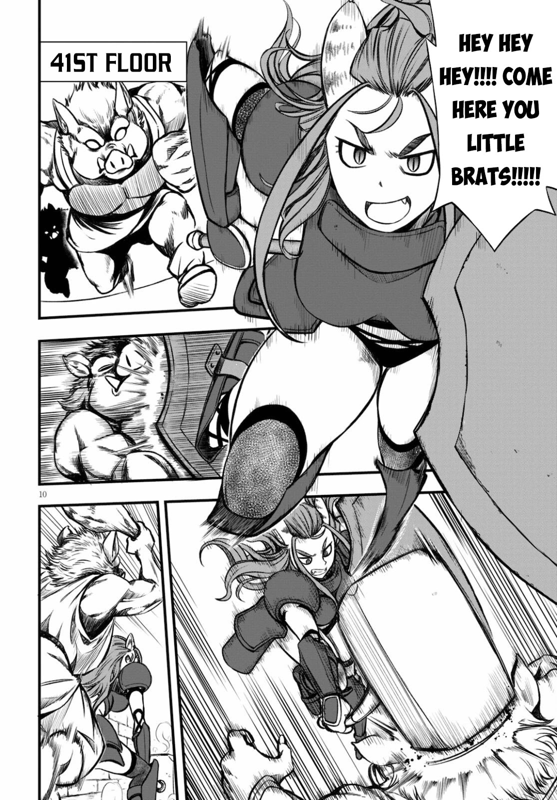 Hazure Akamadoushi ha Kenjyatime ni Musou suru Chapter 15 page 11 - Chapter 15: The First Step to Becoming a Gladiator