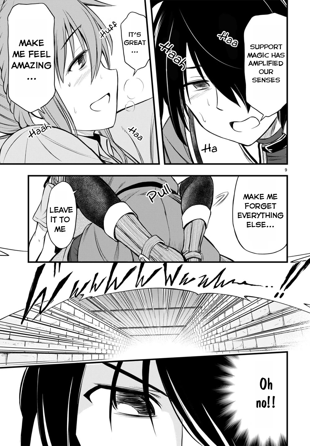 Hazure Akamadoushi ha Kenjyatime ni Musou suru Chapter 17 page 10 - Chapter 17: Overriding Trauma with Pleasure