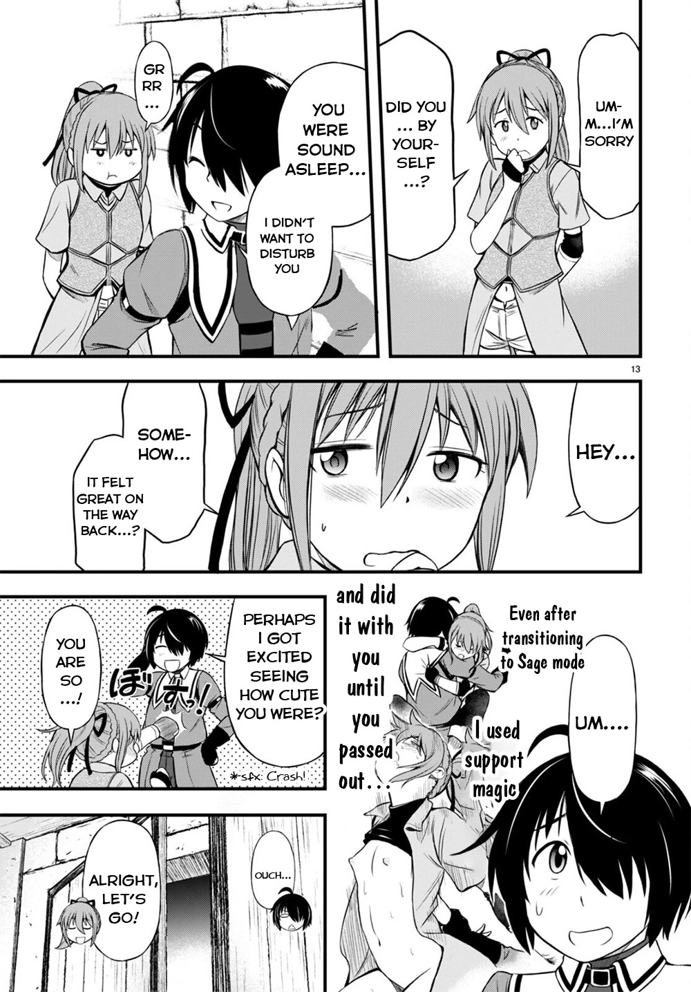 Hazure Akamadoushi ha Kenjyatime ni Musou suru Chapter 17 page 14 - Chapter 17: Overriding Trauma with Pleasure