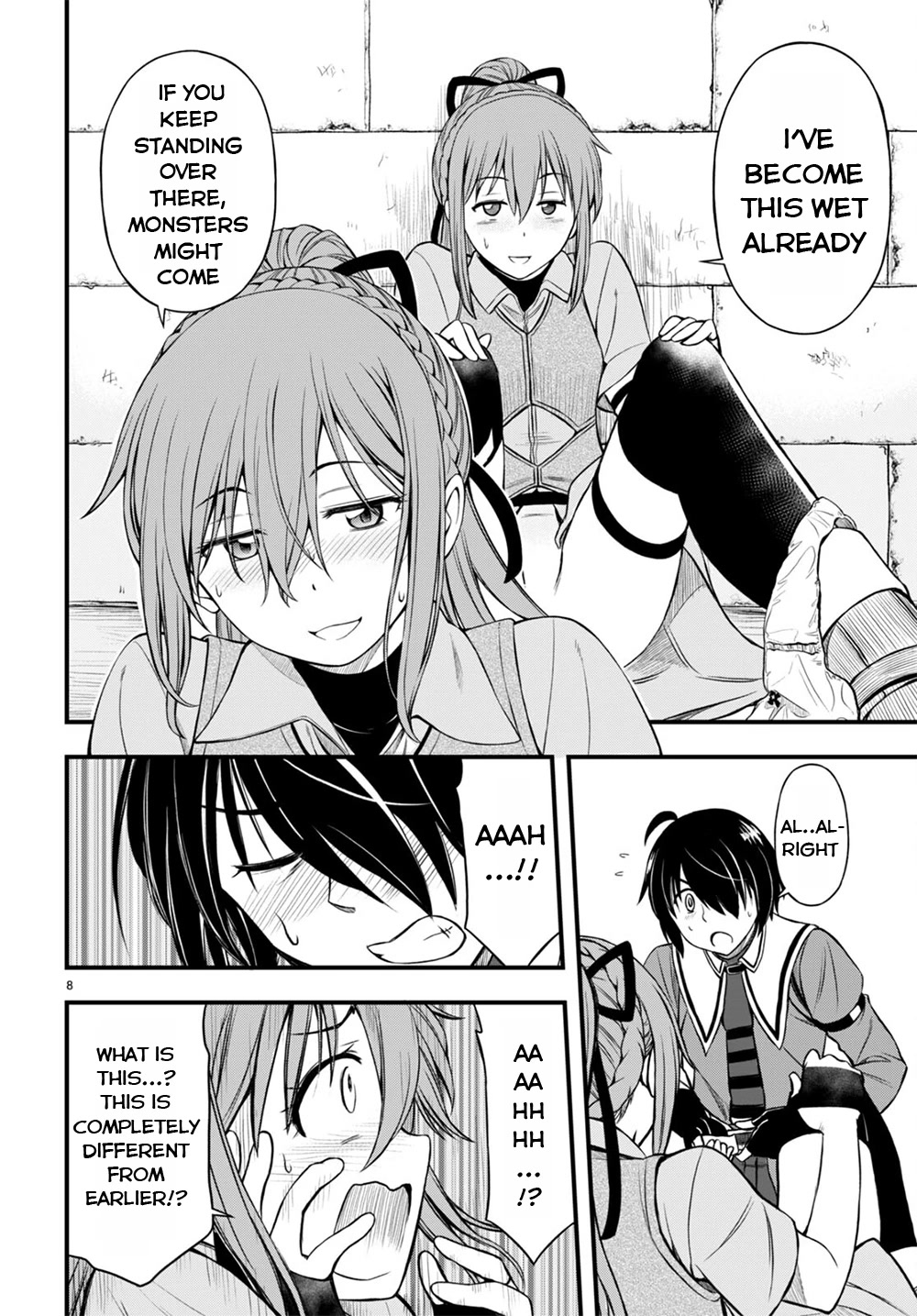 Hazure Akamadoushi ha Kenjyatime ni Musou suru Chapter 17 page 9 - Chapter 17: Overriding Trauma with Pleasure