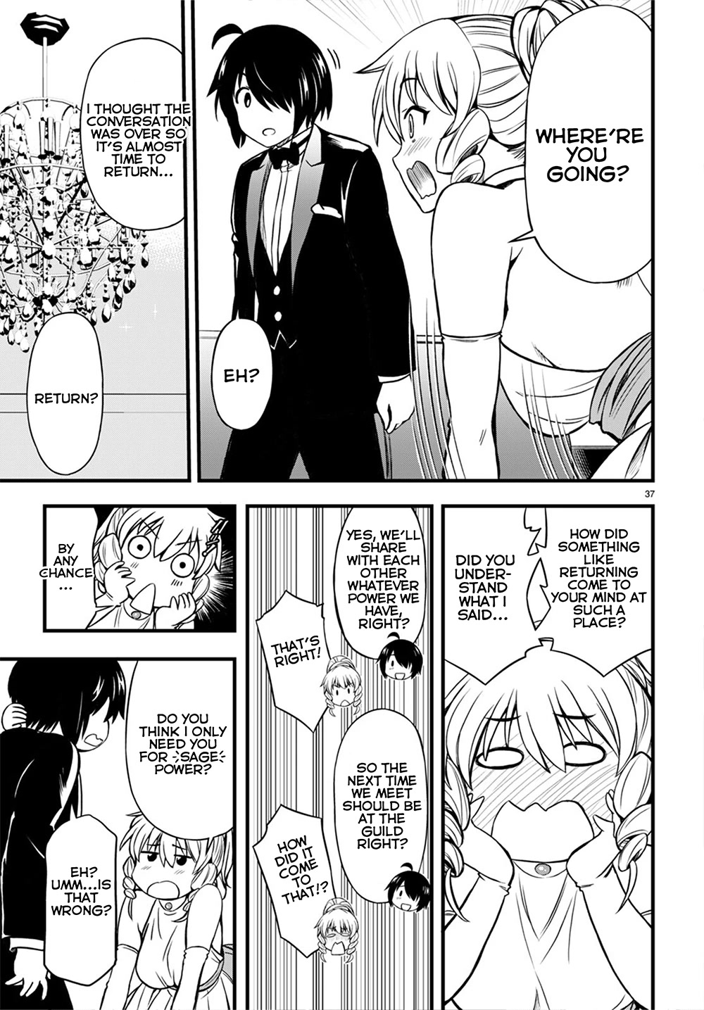 Hazure Akamadoushi ha Kenjyatime ni Musou suru Chapter 18 page 40 - Chapter 18: Marching to the Final Floor...!!