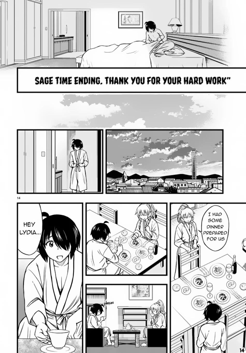 Hazure Akamadoushi ha Kenjyatime ni Musou suru Chapter 19 page 15 - Chapter 19: All the Way Inside