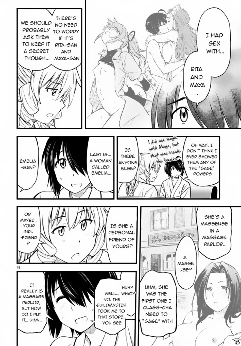 Hazure Akamadoushi ha Kenjyatime ni Musou suru Chapter 19 page 19 - Chapter 19: All the Way Inside