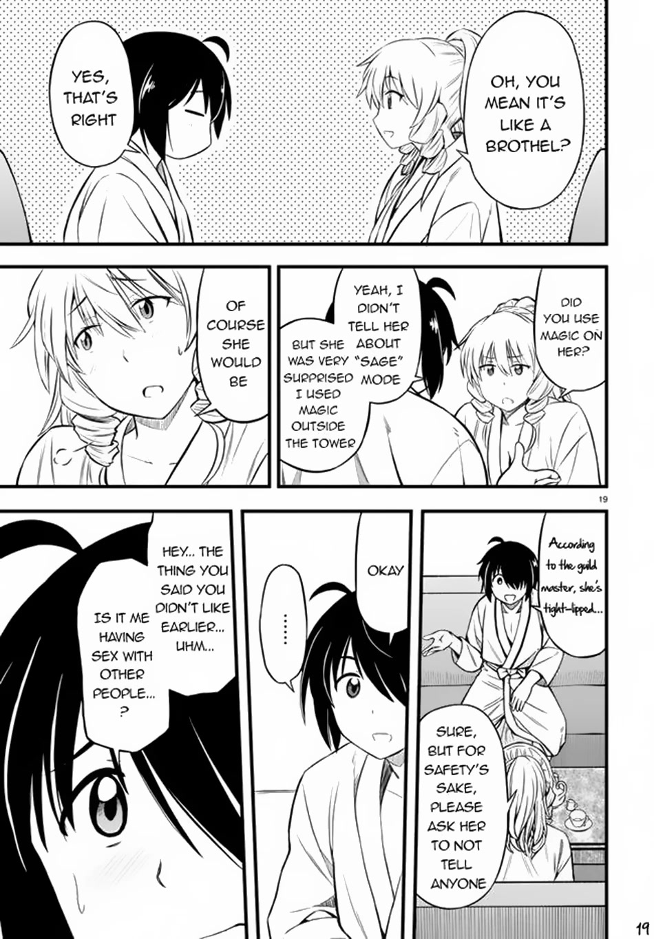 Hazure Akamadoushi ha Kenjyatime ni Musou suru Chapter 19 page 20 - Chapter 19: All the Way Inside