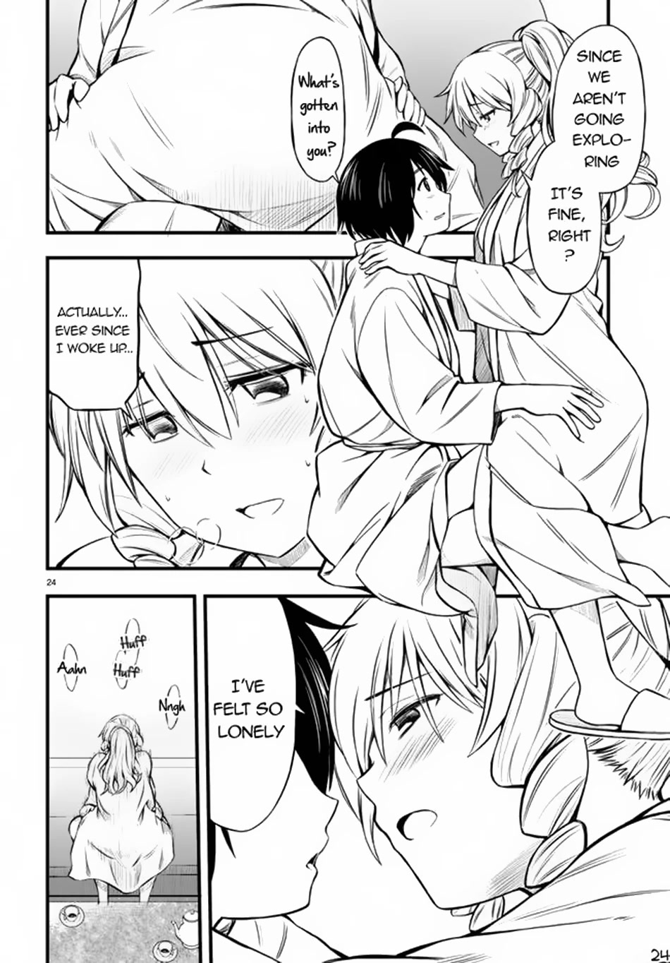Hazure Akamadoushi ha Kenjyatime ni Musou suru Chapter 19 page 25 - Chapter 19: All the Way Inside