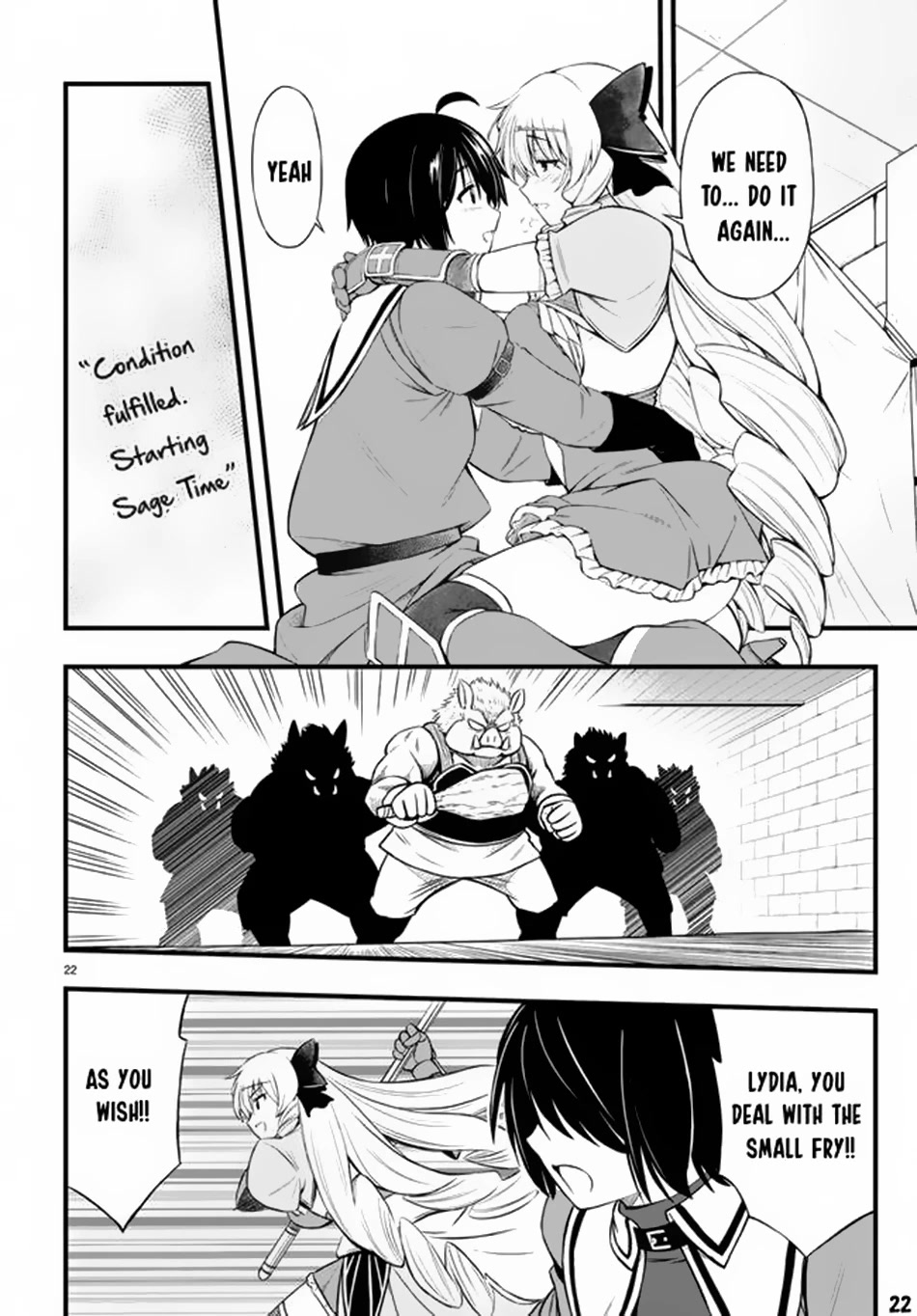 Hazure Akamadoushi ha Kenjyatime ni Musou suru Chapter 20 page 23 - Chapter 20