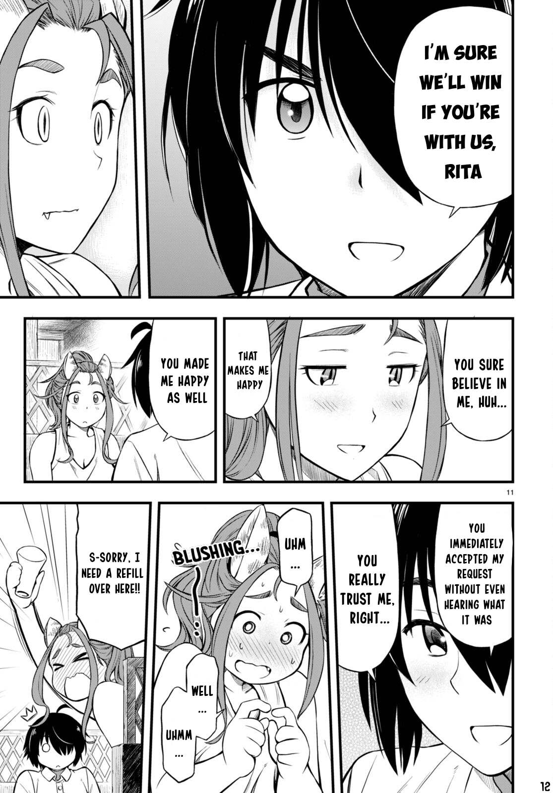 Hazure Akamadoushi ha Kenjyatime ni Musou suru Chapter 21 page 13 - Chapter 21: The Power of Joining Forces
