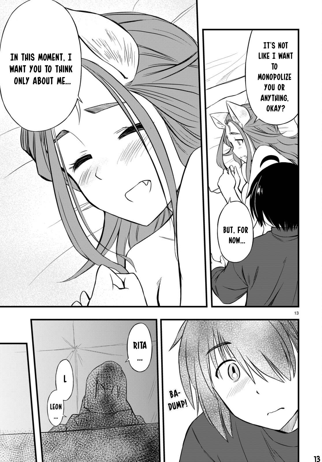 Hazure Akamadoushi ha Kenjyatime ni Musou suru Chapter 22 page 14 - Chapter 22: All Three Together