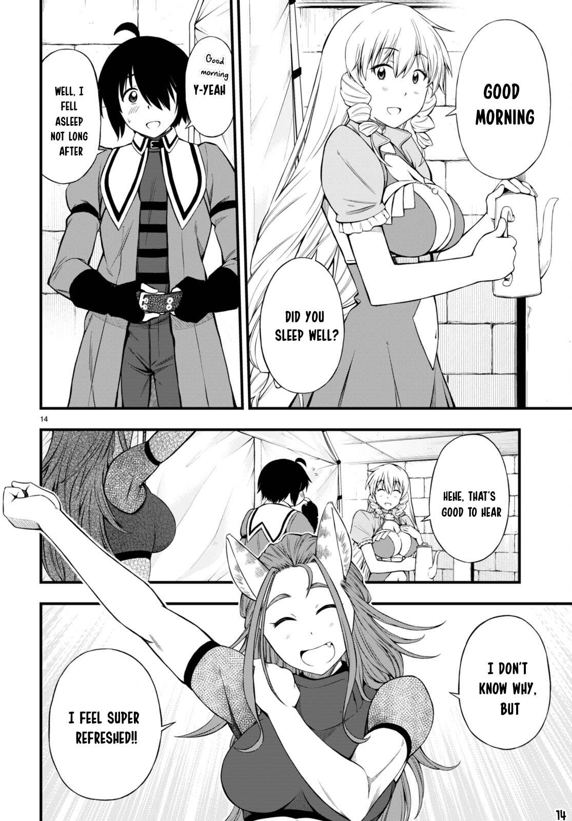 Hazure Akamadoushi ha Kenjyatime ni Musou suru Chapter 22 page 15 - Chapter 22: All Three Together