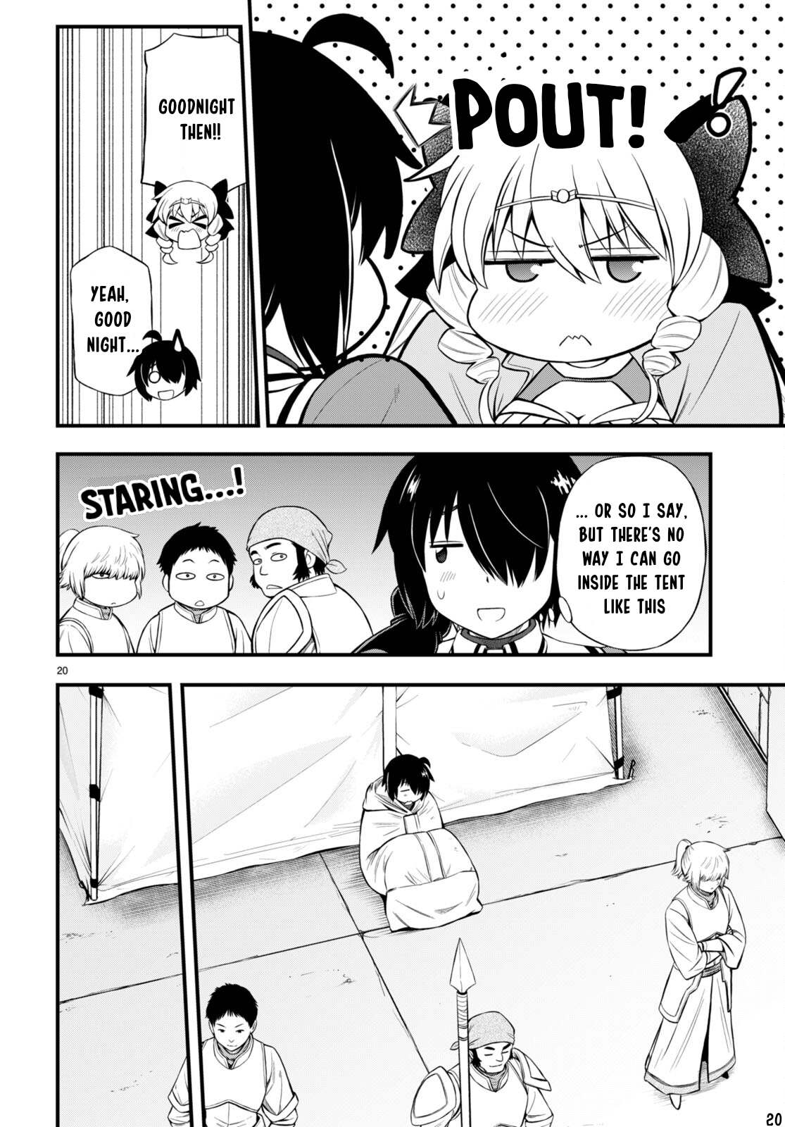 Hazure Akamadoushi ha Kenjyatime ni Musou suru Chapter 22 page 21 - Chapter 22: All Three Together