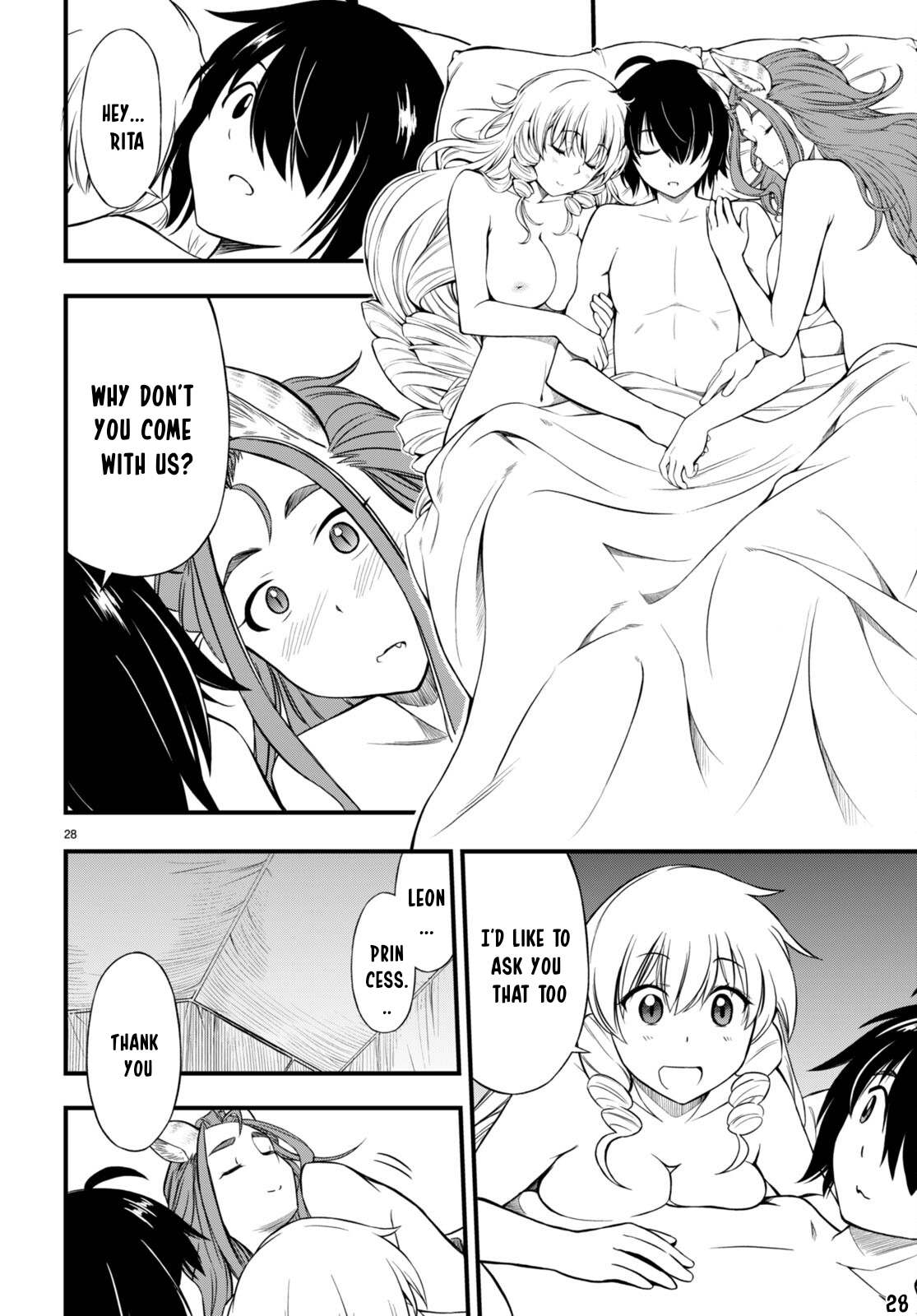 Hazure Akamadoushi ha Kenjyatime ni Musou suru Chapter 22 page 29 - Chapter 22: All Three Together