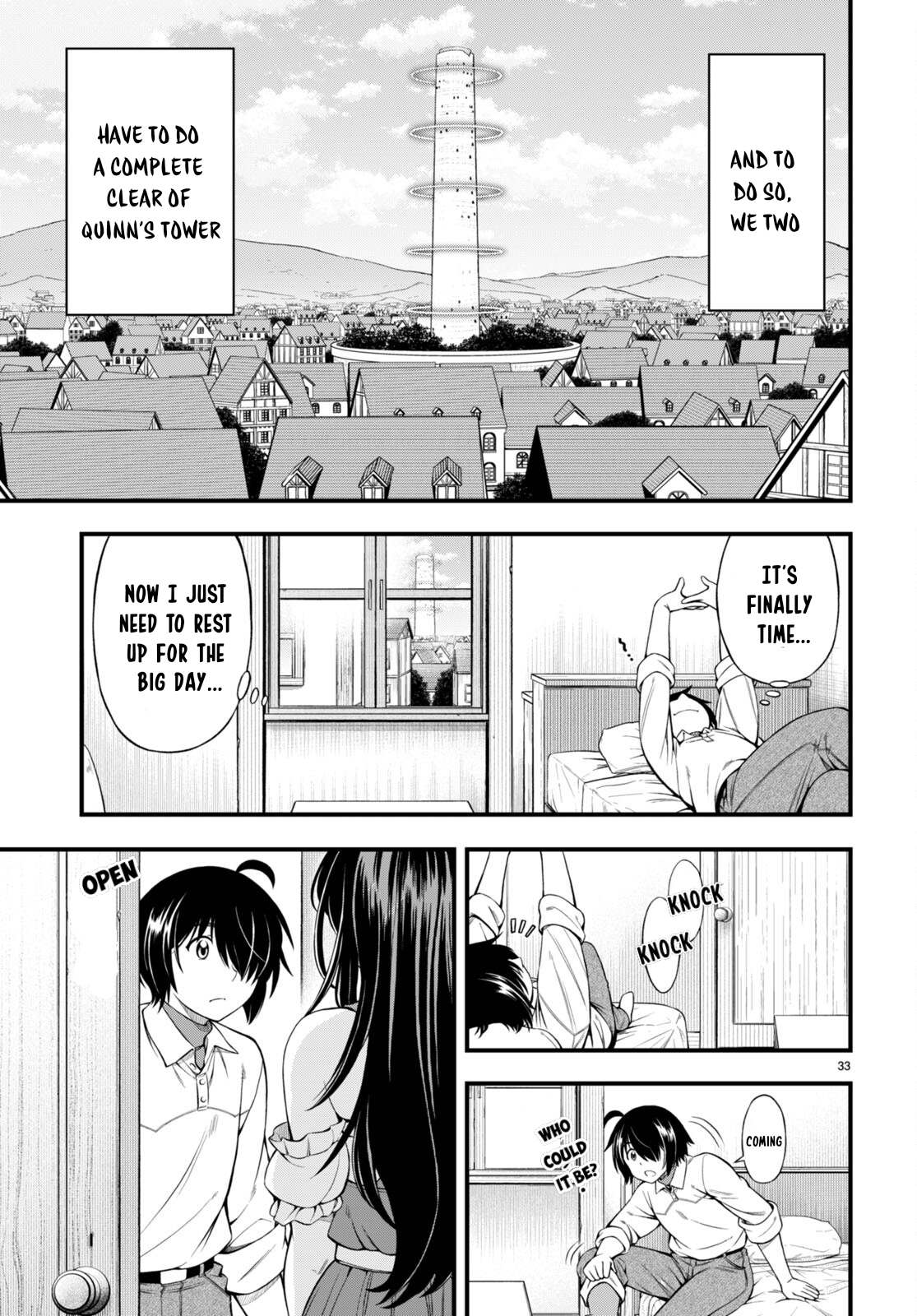 Hazure Akamadoushi ha Kenjyatime ni Musou suru Chapter 22 page 34 - Chapter 22: All Three Together